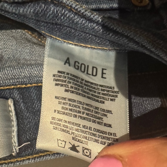 Agolde Sophie High Rise Medium Wash Skinny Jeans Stretch Denim Women's 24 - Picture 5 of 13